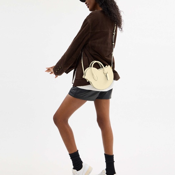 Coach Glovetanned Leather Top Handle Crossbody Bag Chick Chicken CAM58 Moonlight - Picture 4 of 16